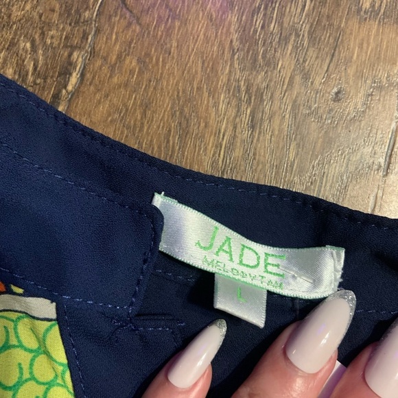 Paisley printed blouse jade by melody tam casual top boho classic spring summer - Picture 5 of 5